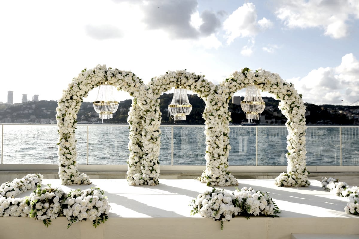 Düğün Organizasyonu Nikah Alanı Süsleme