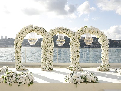 Düğün Organizasyonu Nikah Alanı Süsleme