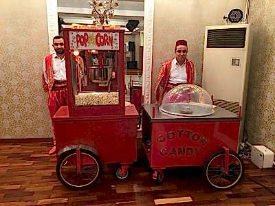 Pamuk Şeker ve Popcorn Standı Kiralama