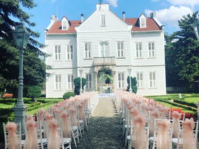 Beyaz Tiffany Sandalye Süsleme