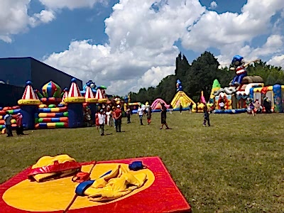 Piknik İçin Şişme Oyun Parkları