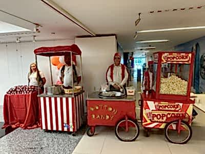 Popcorn ve Pamuk şekeri arabası kiralama