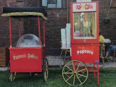 PopCorn & Patlamış Mısır Arabası ve Makinesi Kiralama