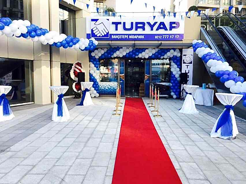 Açılış Organizasyonu Emlak Balon Süsleme