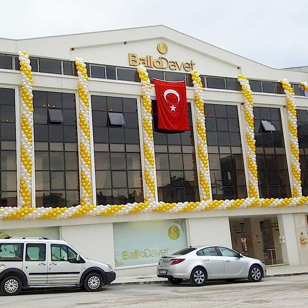 Bina Balon Süsleme