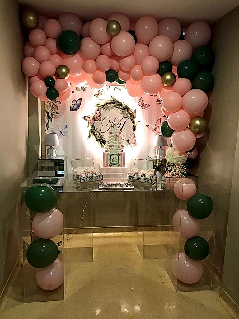 Doğum Günü Masası Balon Süsleme