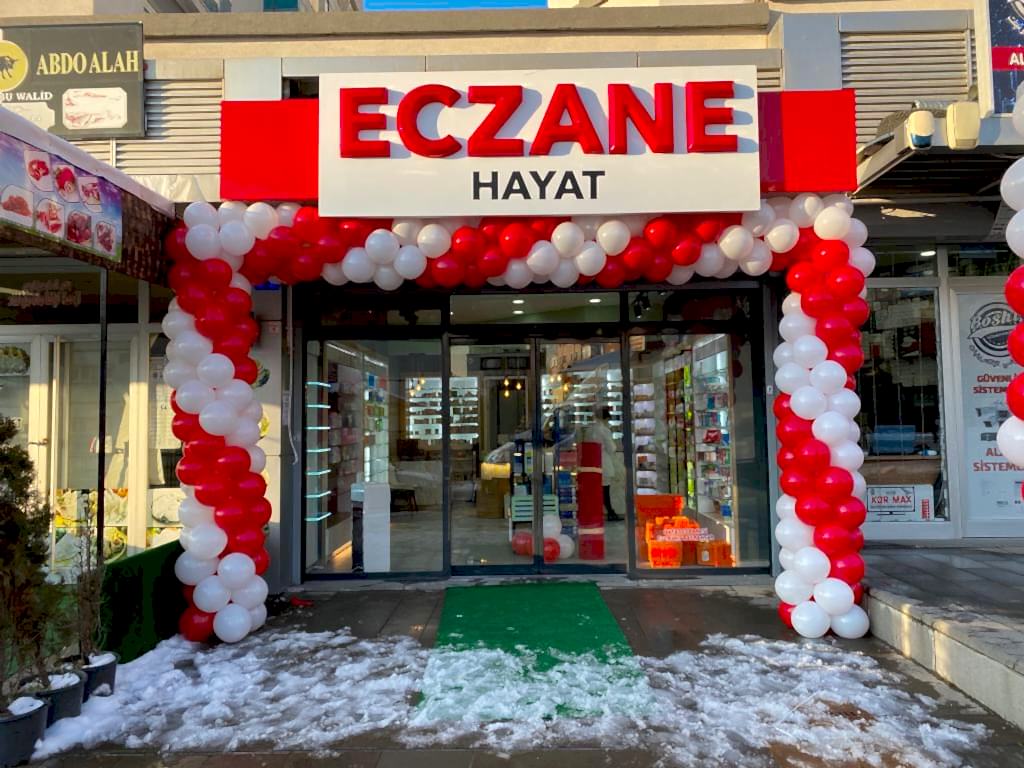 Eczane Açılışı Balon Süsleme