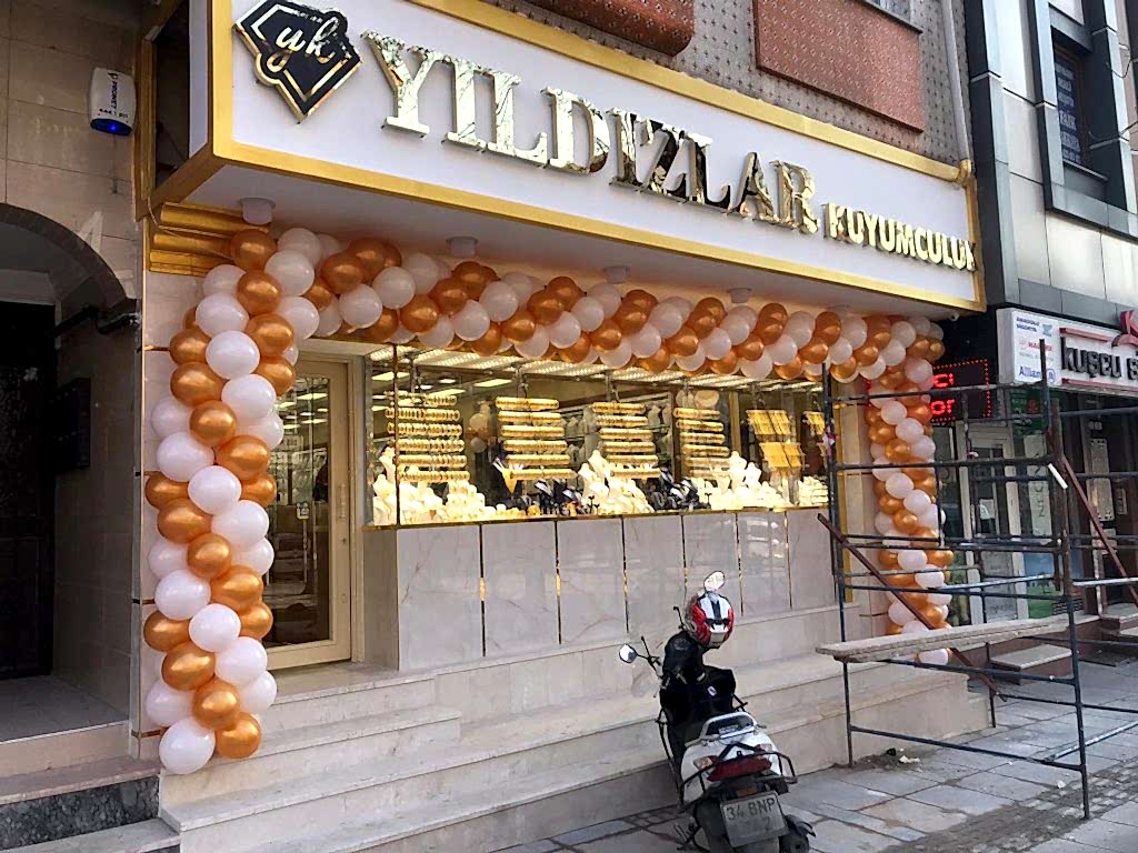 Kuyumcu Balon Süsleme