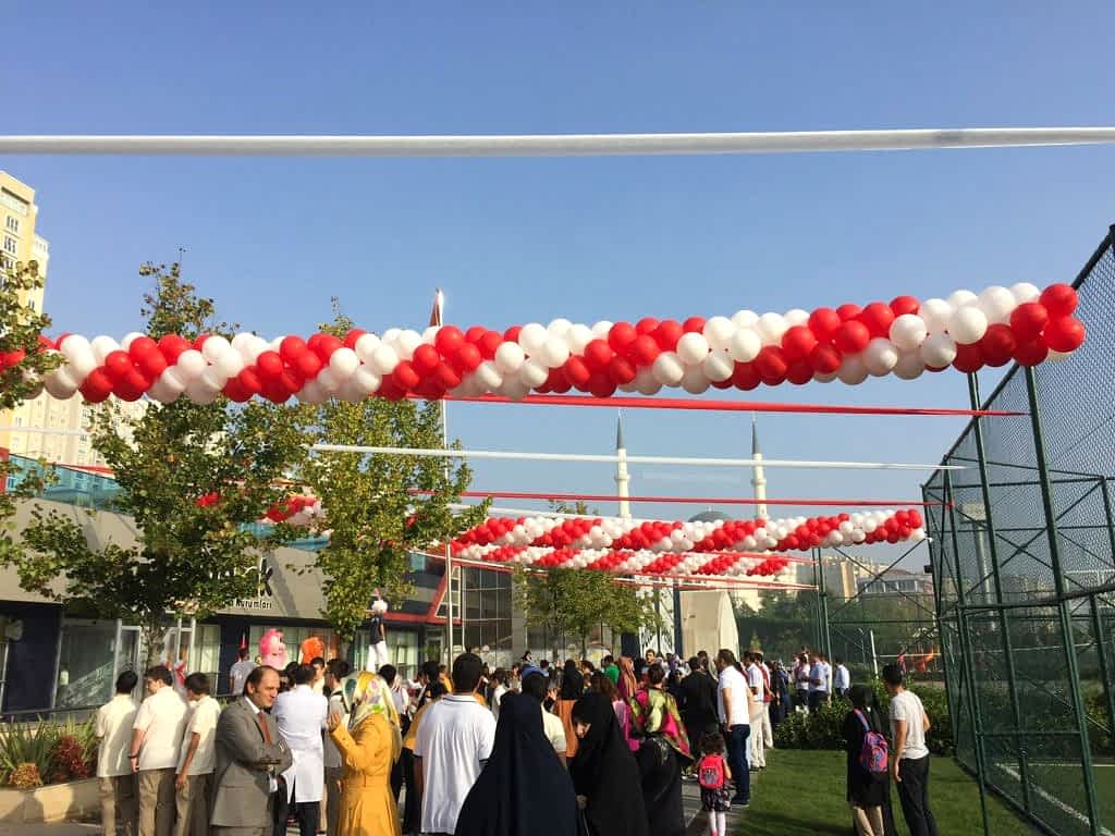 Okul Balon Süsleme