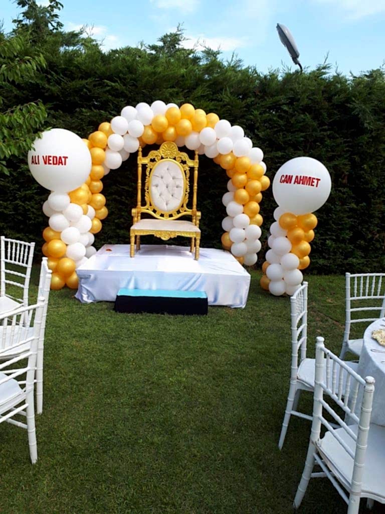 Sünnet Düğünü Balon Süslemesi