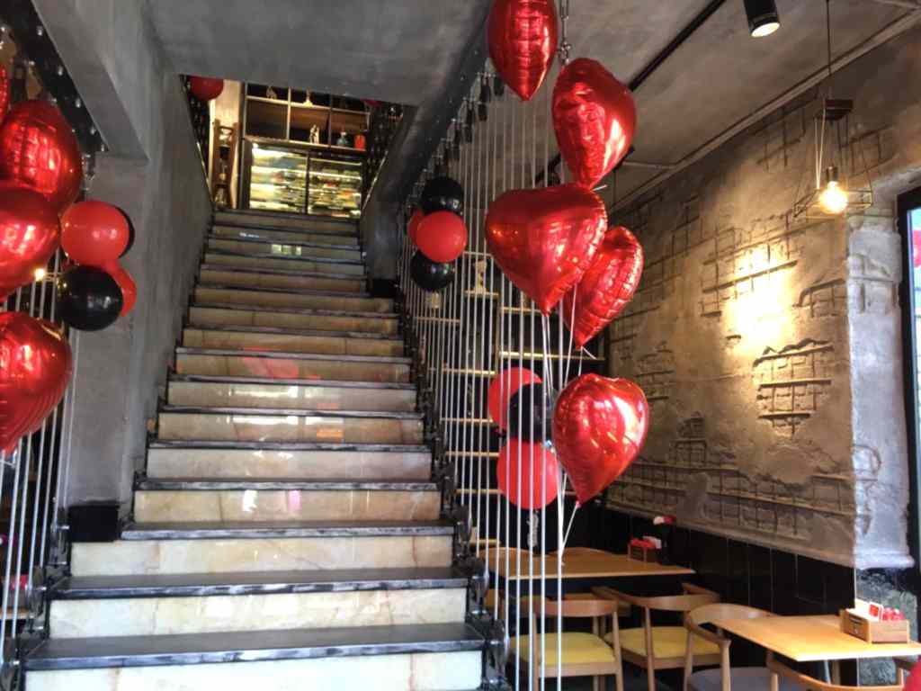 Uçan Balon dekorasyonu